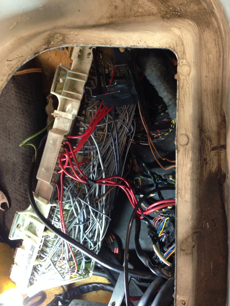 My God, what a mess of wires!