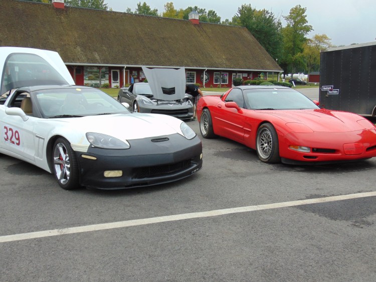 There were plenty of Corvettes.